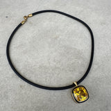 Necklace Raw Desire Yellow