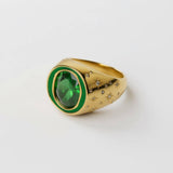 Ring Raw Desire Green