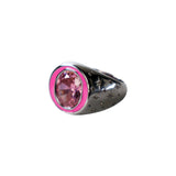 Ring Raw Desire Silver Pink