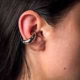 Ear Cuff Raw Desire Silver